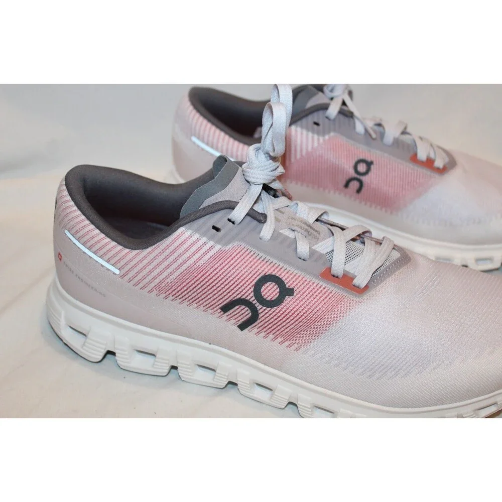 ON CLOUD PUSH MEN'S RUNNING ATHLETIC SNEAKERS FOG SAVANNAH RED WHITE‎ 9.5 $170